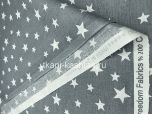 РАНФОРС (КР) FREEDOM 1570/4 ЗВЕЗДЫ БЕЛЫЕ на ТЕМ.СЕРОМ