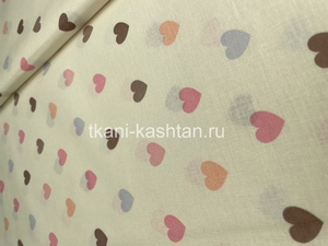 БЯЗЬ (КР) НАБ. 5162-01 СЕРДЦА на БЕЖ пл.120
