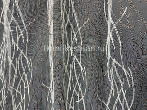 СЕТКА (КР) ВЫШИВ. 121035/3966 ЗОЛОТО/КОРИЧ. 310СМ