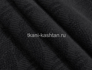 ПАЛЬТОВ (8668)(ИТ) КАЛИПСО ФЛОК ВЕЛЮР COL21 КОСИЧКА ЧЕРНЫЙ 150СМ