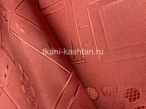 ПОРТ ЖАККАРД (КИТ-1308) JAC-01/6-8 РОМБИК ЦВЕТОК Т.ТЕРРАКОТ 150 ±5СМ
