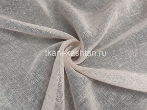 ТЮЛЬ ЛЕН (КР) 558 РОЗОВЫЙ