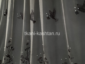 ТЮЛЬ (КР) СЕТКА ПТИЧКИ 48168/60134 ВЕНГЕ 300СМ