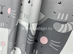 БЯЗЬ (КР) НАБ. 5236-02 КОТЫ СЕРЫЙ 220СМ