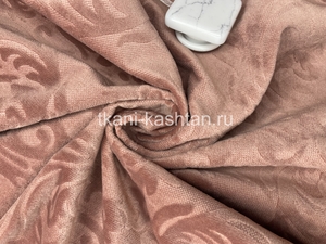ДЕКОР (КР) БАРХАТ РИЧ ТЕРРАКОТ 290СМ
