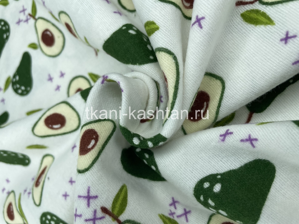 ФЛАНЕЛЬ (КР) ТУРЦИЯ АВОКАДО 100%ХБ