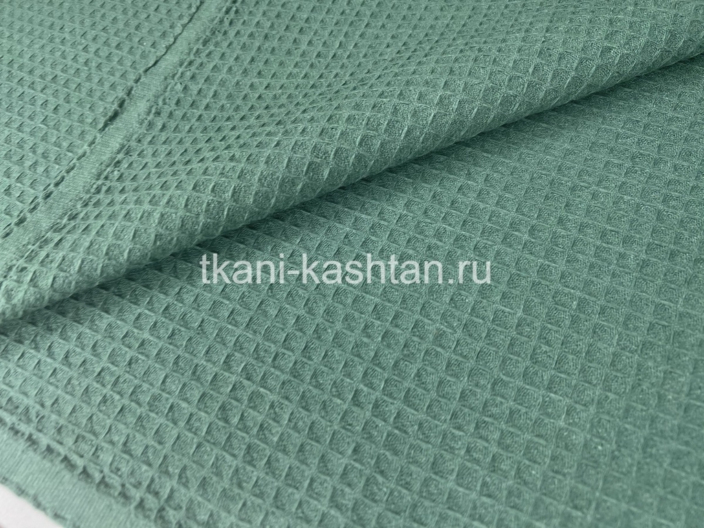 ПОЛОТНО (КР) ВАФЕЛЬНОЕ ТЕМ.ЗЕЛЕНЫЙ