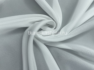 ТЮЛЬ (КР) КРЕП/ШЕЛК 01451/101 БЕЛЫЙ 300СМ