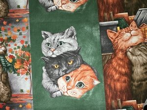 РОГОЖКА ДЛЯ СКАТЕРТЕЙ (КР) НАБ. ТЕЙКОВО 29173/1 КОТИКИ 150СМ