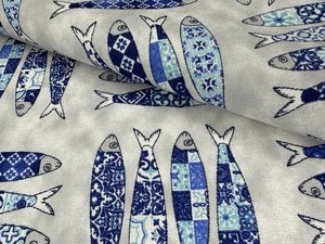 ДРАЛОН (КР) ТЕФЛОН 27155/15 ГОЛУБЫЕ РЫБКИ