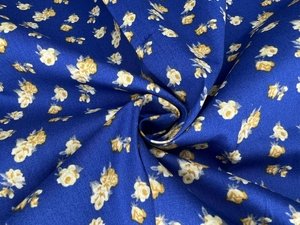 ПОПЛИН (КР) СТР. 160357 ВАСИЛЕК МЕЛКОЦВЕТ 150СМ