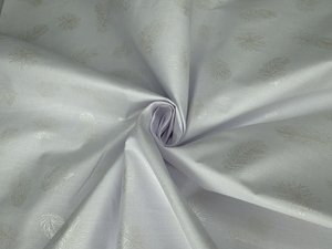 ТИК (КР) ПЕРО на БЕЛОМ 50/50 ПРОПИТКА 220СМ пл.140