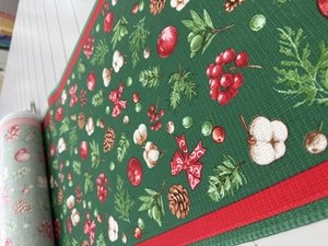ПОЛОТНО (КР) ВАФЕЛЬНОЕ ТЕЙКОВО 29405/1 ЗИМНЕЕ ЧУДО 50СМ