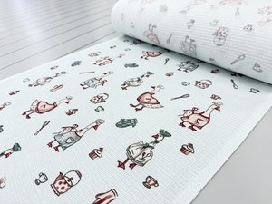 ПОЛОТНО (КР) ВАФЕЛЬНОЕ ТЕЙКОВО 29477/2 ГУСИ 50СМ