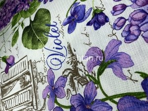 ВАФЕЛЬНОЕ ПОЛОТНО (КР) НАБ. 5628 ЛИЛАС 50СМ