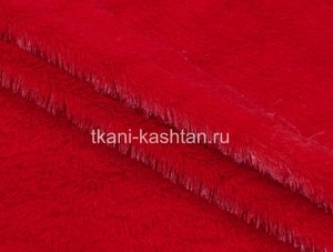 МЕХ К/1 ТРАВКА(Р.З.)  ZX-2010-8/10 КРАСНЫЙ 370гр/м 150см