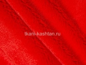МЕХ К/1 ZX2012-14  САВАННА ГЛАДЬ КРАСНЫЙ 10  420г/м 150см