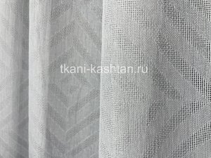 ТЮЛЬ (КР) РОМБ 29083-4 СЕРЫЙ
