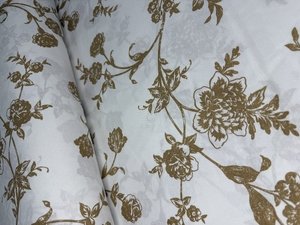 БЯЗЬ (КР) VADI 1091/4 ГВОЗДИКА на БЕЛОМ 50%хб 50%пэ