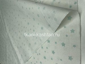 РАНФОРС (КР) FREEDOM 1555/7 МЕЛК. ЗВЕЗДЫ МЯТНЫЕ на БЕЛОМ