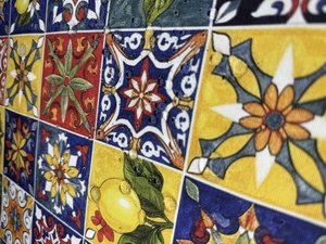 ДРАЛОН (КР) 883724/001 ПЛИТКА МАЙОЛИКА