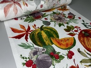 ВАФЕЛЬНОЕ ПОЛОТНО (КР) НАБ. 29083/2 БОГАТЫЙ УРОЖАЙ 50СМ